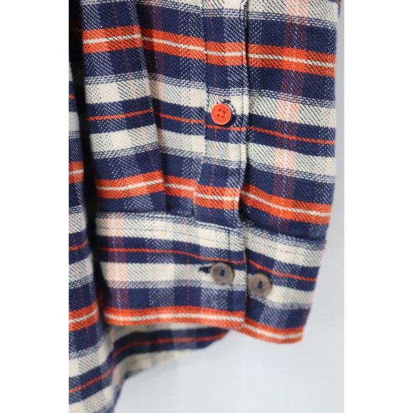 Carbon 2 Cobalt men's XXL long sleeve button up flannel shirt corduroy detail - Picture 3 of 10